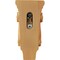 Ekena Millwork 3"W x 1 3/4"D x 6"H Extra Small Acanthus Pilaster Wood Corbel, Red Oak CORW03X02X06PARO - alternate 2